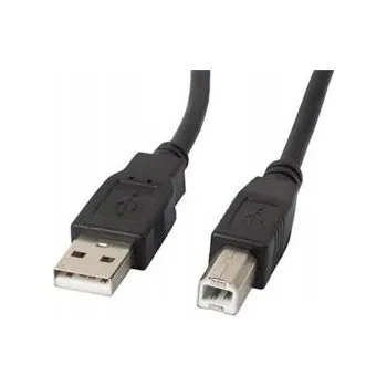 Datový kabel USB kabel Lanberg USB-A - USB-B 3 m černý (CA-USBA-10CC-0030-BK)