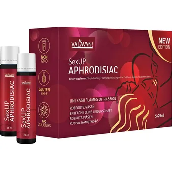 SexUP Aphrodisiac 5x25ml doplněk stravy