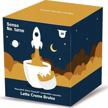 Kapsle do Dolce Gusto Café René Latte Creme Brulee 16 ks