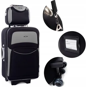 RGL Velký měkký kufr z cordury 773 Velký + kufřík 92 l