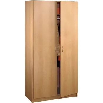 Šatní skříň IA-EXPORT IA216 Šatní skříň dvojdílná 100 cm buk