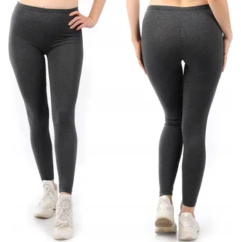 Dámské legíny Dámské dlouhé legíny Legíny LAEMI 461 Grafitové M