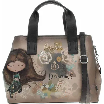 Kabelka Anekke dámská kabelka do ruky i přes rameno Přívěsek Na Klíče Výšivky kabelky Real