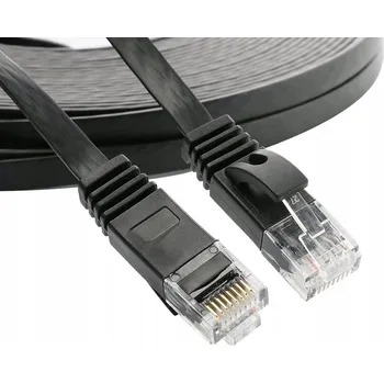 Síťový kabel Patchcord Agog U/UTP 6 RJ45 / RJ45 5 m černý