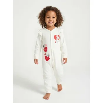 Kojenecký overall Sinsay - Bavlněný kojenecký overal 101 Dalmatians - krémová - XM597-01X - XM597-01X-74