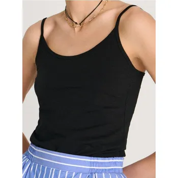 Oblečení a móda Sinsay - Top na ramínka - černá - 624EU-99X - 624EU-99X-S