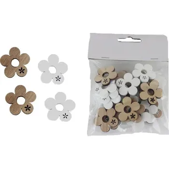 Dekorace kytky, 24ks