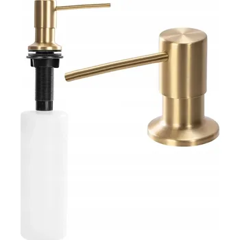 Dávkovač mýdla Dávkovač ARI Dávkovač do dřezu Kartáčované zlato 300 ml