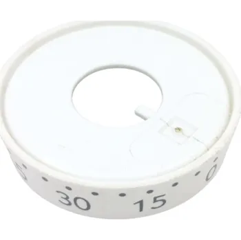 Příslušenství pro sporák Kroužek minutky pod knoflík na sporák Mora 2443, Gorenje 850103, bílý