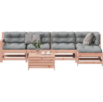 Zahradní lavice zahrada-XL 6dílná zahradní sedací souprava s poduškami masivní douglaska 3250982