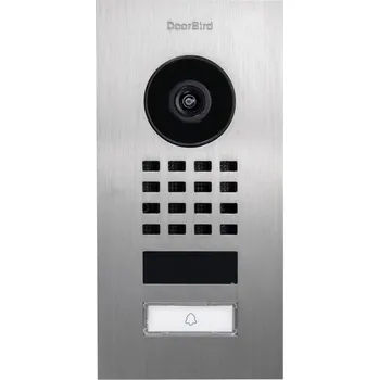 Domovní zvonek DoorBird D1101V Unterputz Wi-Fi, LAN domovní IP/video telefon venkovní jednotka, Nerezová ocel V2A (s práškovým nástřikem), 423866782