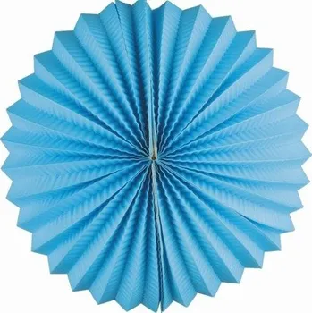 Party dekorace Lampion kulatý 25cm - 5. MODRÝ