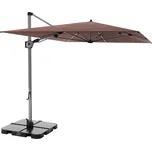 KNIRPS Hyperion 330 x 240 cm Prestige - luxusní výkyvný zahradní slunečník s boční tyčí