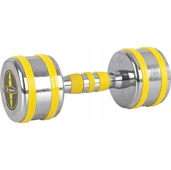Chromované činky s pevnou váhou inSPORTline 1x 8 kg