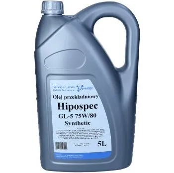 Převodový olej Olej Specol 75W80 5L GL5 Hipospec syntetický / převodový SPECOL