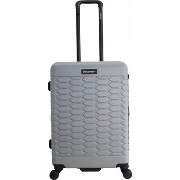 Kufr střední velikosti Discovery REPTILE stříbrný