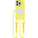 POUZDRO CASE CROSSBODY S POPRUHEM/ŠŇŮRKOU NA KRK pro MagSafe IPHONE 16 PRO MAX