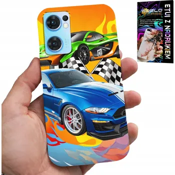 Pouzdro na mobilní telefon POUZDRO PRO OPPO RENO7 5G - PRO DĚTI, AUTA, ZÁVODNÍ ZÁVODY