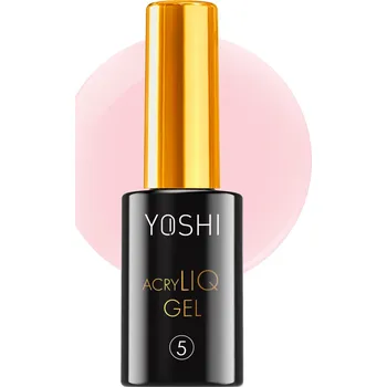 Lak na nehty Yoshi Acryliq Gel tekutý akrygel na nehty v lahvičce se štětečkem #5