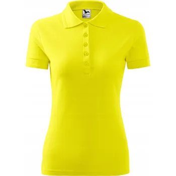 Dámské tričko DÁMSKÉ POLOKOŠILE MALFINI 210 LEMON M