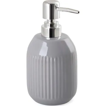 Dávkovač mýdla Ruční dávkovač mýdla stojací AWD Interior 400 ml šedý