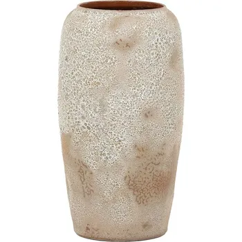 Váza Váza keramická - výška 70 cm, světle béžová Barva: Béžová