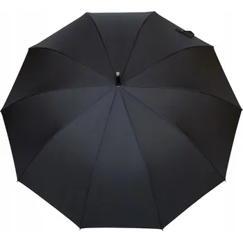 Deštník F.P.Parasol automatický deštník, dlouhý, skládací, XL, s pouzdrem černý