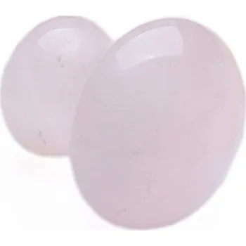 Masážní kámen Gua sha z růženínu Mushroom výška cca 4 cm