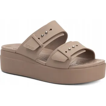 Dámská obuv Dámské sandály CROCS BROOKLYN LOW WEDGE SANDAL W 207431 platforma 36,5