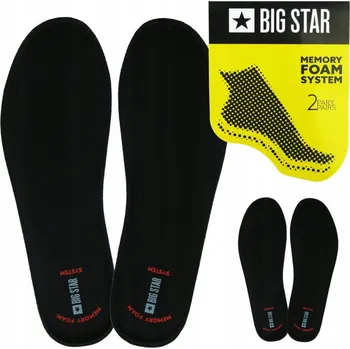 Vložka do bot BIG STAR VLOŽKY DO BOT 2 PÁRY TLUMÍCÍ NÁRAZY