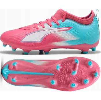 Kopačky PUMA ULTRA 6 MATCH RE-CHARGE JR FG/AG (38) Dětské kopačky Růžové