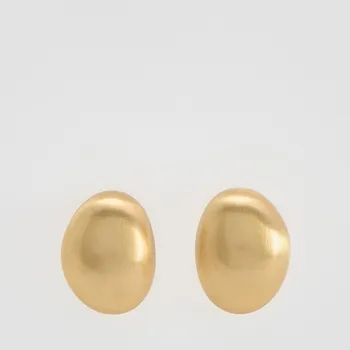 Náušnice Reserved - Oválné náušnice - zlatý - 774IC-GLD - 774IC-GLD-ONE