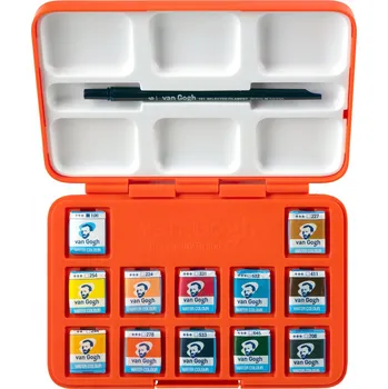 Vodová barva Vícebarevné akvarelové barvy Van Gogh 12 ks 12 ml