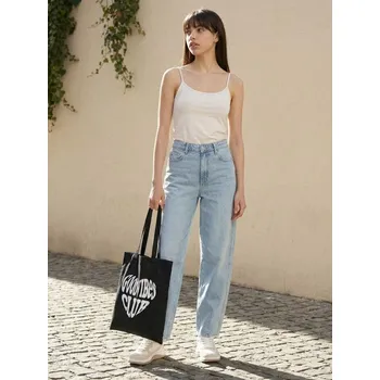 Dámské tričko Sinsay - Nátělník - krémová - 553HA-01X - 553HA-01X-XS