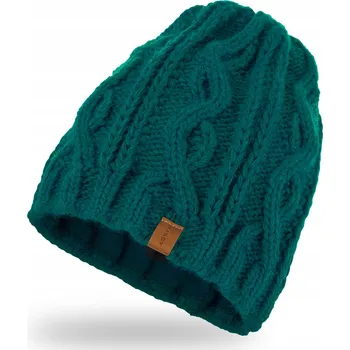 Čepice Nandy Zimní čepice zelená - univerzální velikost