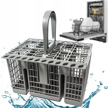 Příslušenství pro myčku Košík na příbory do myčky Indesit, plastový, stříbrný