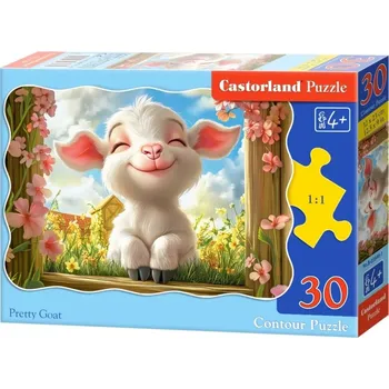 Puzzle Castorland puzzle krásná koza 30 dílků