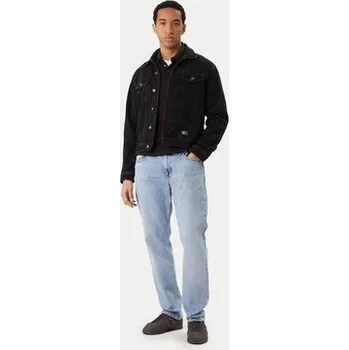 Pánská větrovka Tommy Jeans Jeansová bunda Ryan DM0DM22670 Černá Regular Fit S