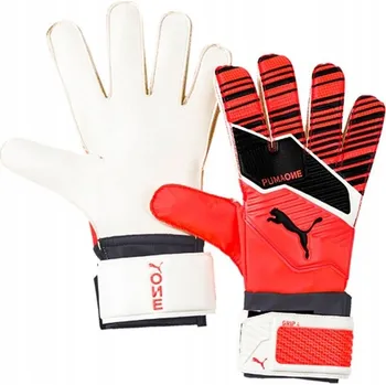 Brankářské rukavice PUMA ONE GRIP 4 (6) Unisex Rukavice Červené