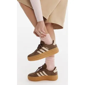 Dámská obuv adidas Sneakersy Vl Court Bold J KK4502 Hnědá 35_5