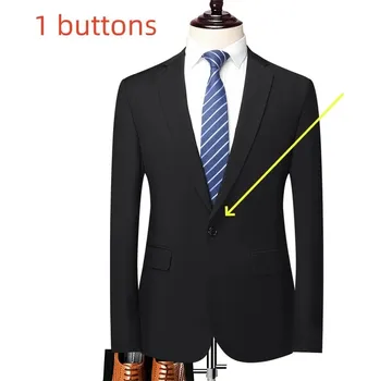 Best Fashion Pánské formální sako pro svatební příležitosti Barva: Černá, Velikost: 3XL