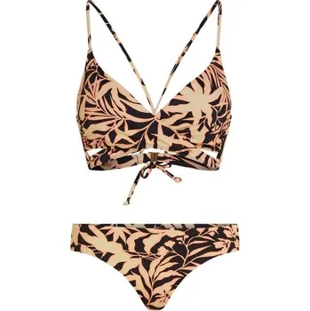 Dámské oblečení Dámské dvoudílné plavky O'Neill ESSENTIALS BAAY MAOI 40 Oranžová, Černá