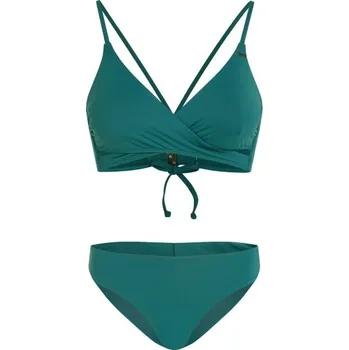 Dámské plavky Dámské dvoudílné plavky O'Neill ESSENTIALS BAAY MAOI 44 Tmavě zelená