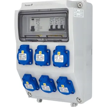 Rozvaděč FAMATEL Skříň ZSF60000000.1/3958 zásuvková IP54 VF375