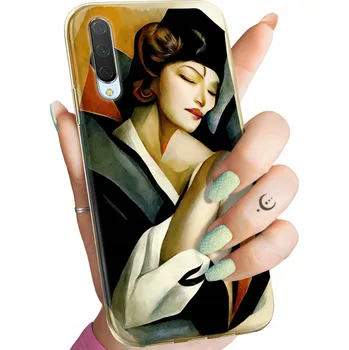 Pouzdro na mobilní telefon Zadní Kryt Hello Case pro Xiaomi Mi 9 Lite oranžový