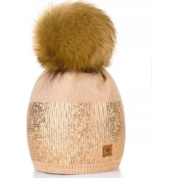 Čepice Woolk Montana zimní čepice beanie šedá, univerzální velikost