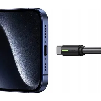 Datový kabel Kabel Usams USB typ C - USB typ C 1 m černý