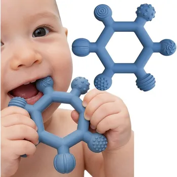 Silikonové Kousátko pro Miminko Senzorické na Prořezávání Zubů