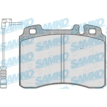 Brzdová destička Samko 5SP423A Sada brzdových destiček, kotoučové brzdy