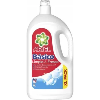Prací gel Ariel Basico Limpio & Fresco prací gel 75 dávek 3,375 l